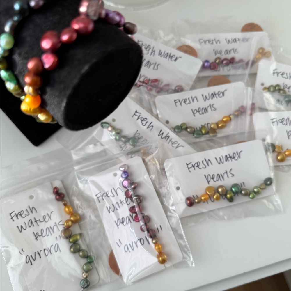 Colorful Freshwater Pearl Bracelet